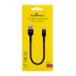 POWERTECH καλώδιο USB-C σε USB PTR-0166, 60W, 480Mbps, 25cm, μαύρο