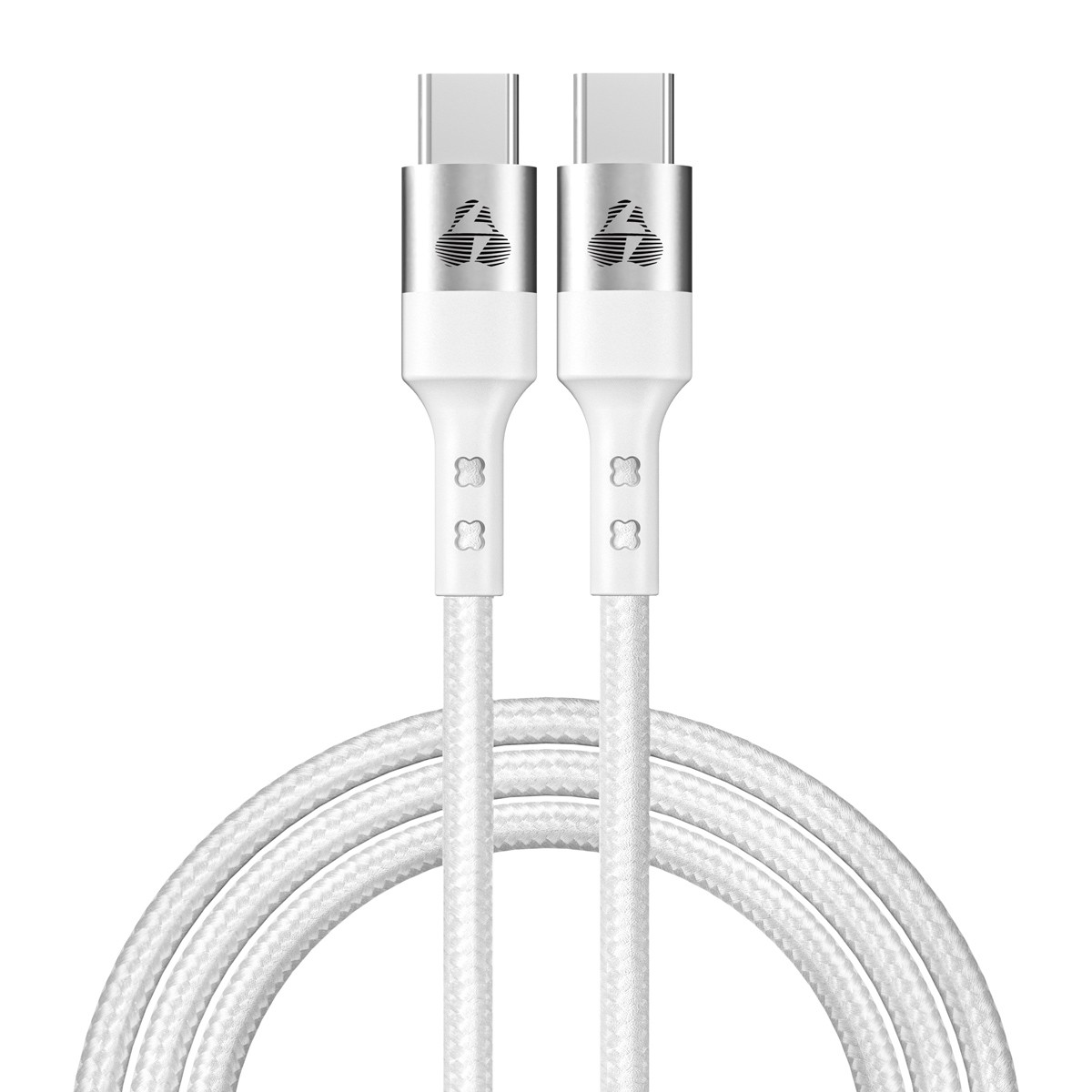 POWERTECH καλώδιο USB-C σε USB-C PTR-0167, PD 60W, copper, 1m, λευκό