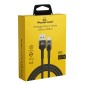 POWERTECH καλώδιο USB-C σε USB PTR-0169, PD 60W, copper, 1.5m, μαύρο