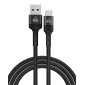 POWERTECH καλώδιο USB-C σε USB PTR-0169, PD 60W, copper, 1.5m, μαύρο