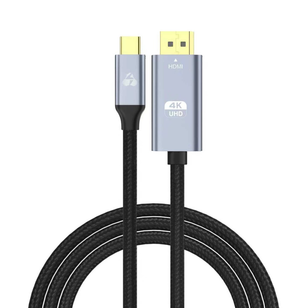 POWERTECH καλώδιο USB-C σε HDMI PTR-0171, 4K/60Hz, 10.2 Gbps, 1m, μαύρο