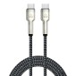 POWERTECH καλώδιο USB-C PTR-0198, PD 60W, 480Mbps, 1m, μαύρο