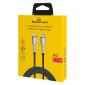 POWERTECH καλώδιο Lightning σε USB-C PTR-0200, PD 27W, 480Mbps, 1m, μαύρο/γκρι