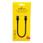 POWERTECH καλώδιο USB-C PTR-0204, PD 60W, 480Mbps, 25cm, μαύρο
