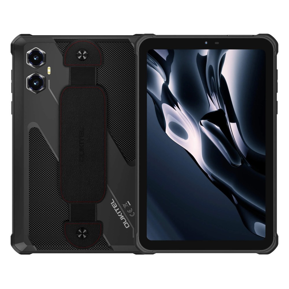 OUKITEL tablet RT3 Plus, 8", 4/128GB, 4G, 11000mAh, IP68/IP69K, μαύρο