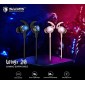 SADES gaming earphones Wings 20, 12mm, 3.5mm, 1.2m, ροζ