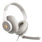 SADES gaming headset UPOWER, 3.5mm σύνδεση, 40mm, γκρι