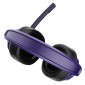 SADES gaming headset UPOWER, 3.5mm σύνδεση, 40mm, μωβ