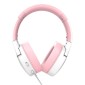 SADES gaming headset Spower, 3.5mm σύνδεση, 40mm, multi-platform, ροζ/λευκό