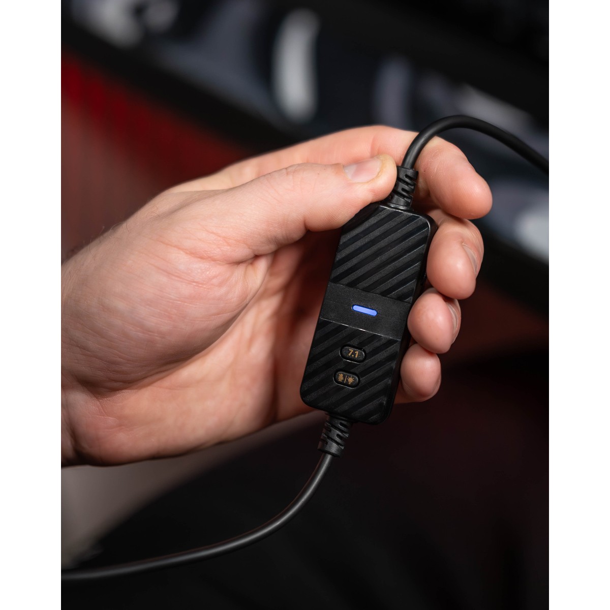 SADES gaming headset Alchemist, USB σύνδεση, 50mm, V7.1 surround, ENC, RGB, multi-platform, μαύρο