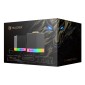 SADES gaming ηχεία Dionsyn με RGB φωτισμό, 2x 5W, Bluetooth & USB-C/USB, μαύρα