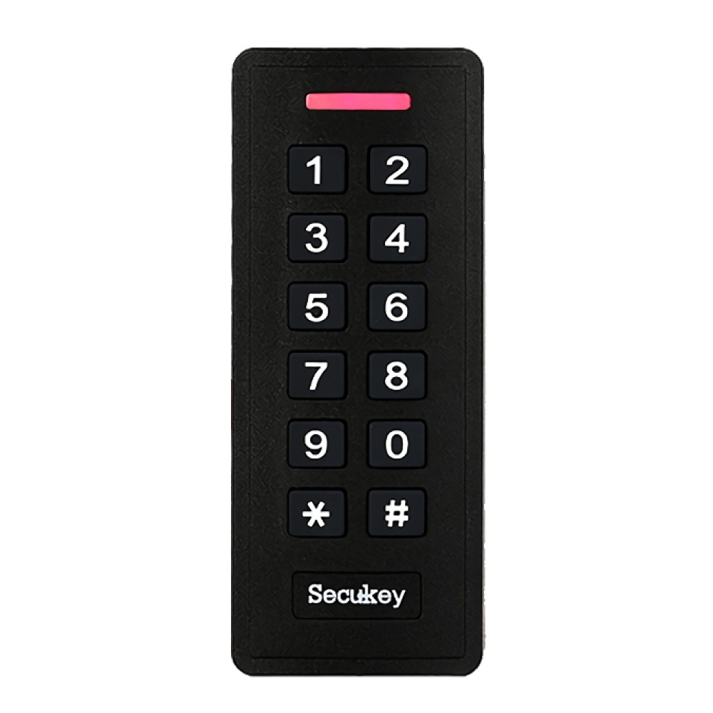SECUKEY αυτόνομο αδιάβροχο πληκτρολόγιο πρόσβασης SCK-K2-EM, 125KHz