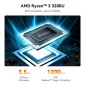 BEELINK mini PC SER3, AMD 3200U, 16GB, 500GB M.2, Windows 11 Pro