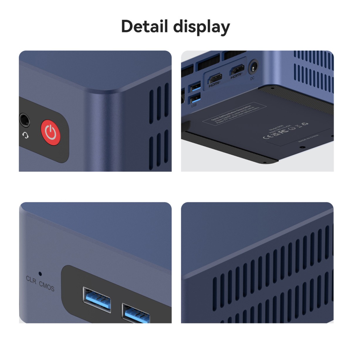BEELINK mini PC SER3, AMD 3200U, 16GB, 500GB M.2, Windows 11 Pro