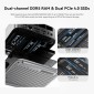 BEELINK mini PC SER8, AMD Ryzen 7 8745HS, 16GB, 512GB M.2, Windows 11 Pro