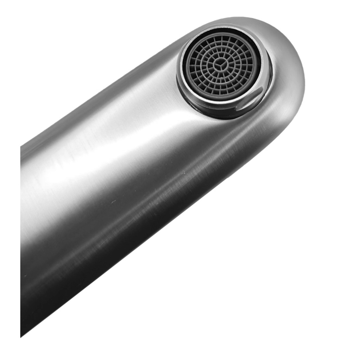 BRUNO αναμεικτική μπαταρία μπάνιου SF11019HCP-ABN με αισθητήρα, ασημί