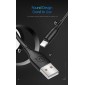 USAMS καλώδιο Lightning σε USB US-SJ266, 2A, 1m, μαύρο