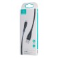 USAMS καλώδιο Lightning σε USB US-SJ391, 10W, 1m, μαύρο