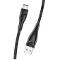 USAMS καλώδιο USB-C σε USB US-SJ392, 10W, 1m, μαύρο