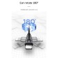 USAMS καλώδιο Lightning σε USB US-SJ476, περιστρεφόμενο, 2.1A, 1m, μαύρο