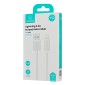 USAMS καλώδιο Lightning σε USB US-SJ689, 2.4A, 480Mbps, 1m, λευκό