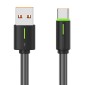 USAMS καλώδιο USB-C σε USB US-SJ732, 3A, 480Mbps, 1m, μαύρο