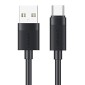 USAMS καλώδιο USB-C σε USB SJ777, 3A, 480Mbps, 1m, μαύρο