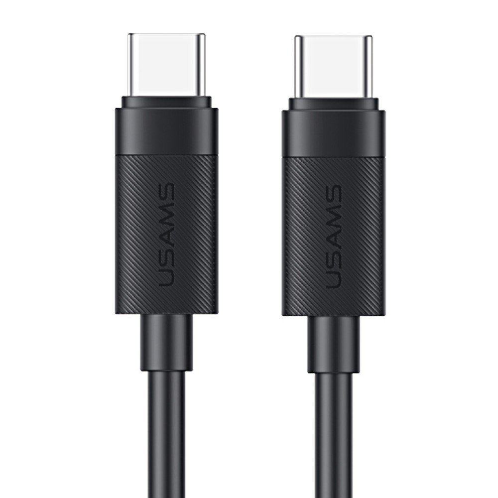 USAMS καλώδιο USB-C SJ780, 60W, 480Mbps, 1m, μαύρο