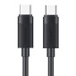 USAMS καλώδιο USB-C SJ780, 60W, 480Mbps, 1m, μαύρο