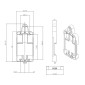 SONOFF θήκη για ράγα διακοπτών SNF-DR