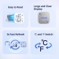 SONOFF smart smart θερμόμετρο & υγρασιόμετρο SNZB-02D, LCD, ZigBee