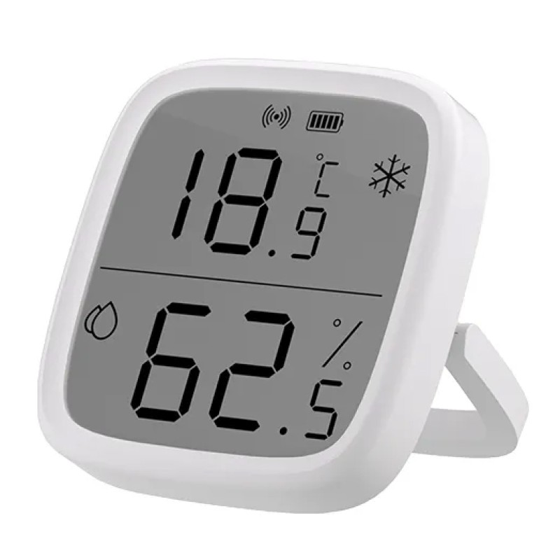 SONOFF smart θερμόμετρο & υγρασιόμετρο SNZB-02D, LCD, ZigBee