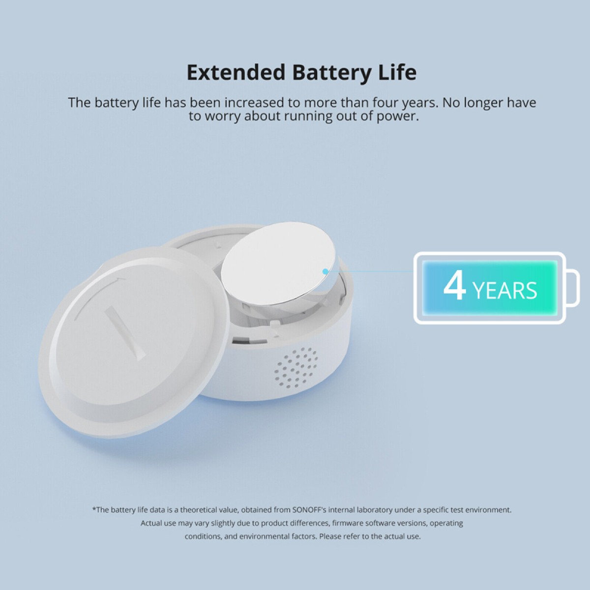 SONOFF smart αισθητήρας θερμοκρασίας & υγρασίας SNZB-02P, ZigBee