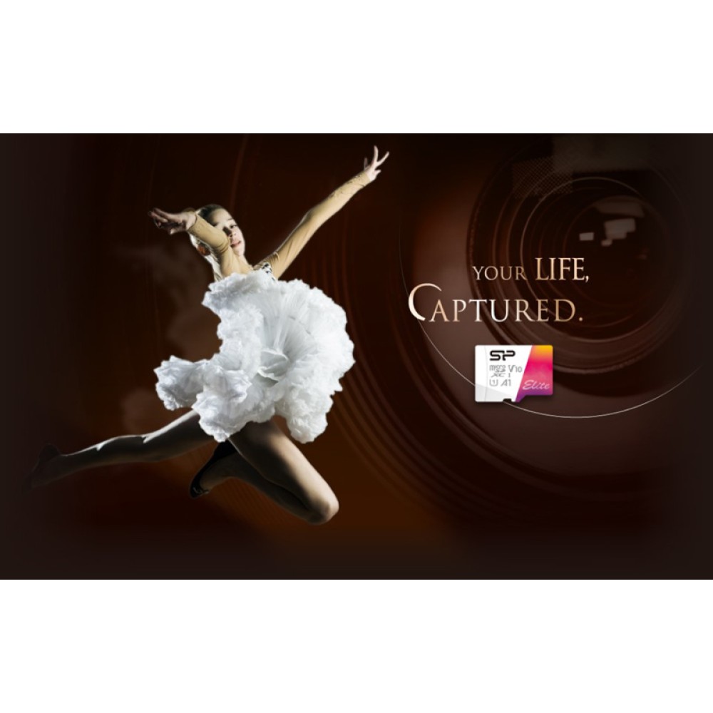 SILICON POWER κάρτα μνήμης microSDXC Elite, 32GB, C10 UHS-I U1 A1 V10