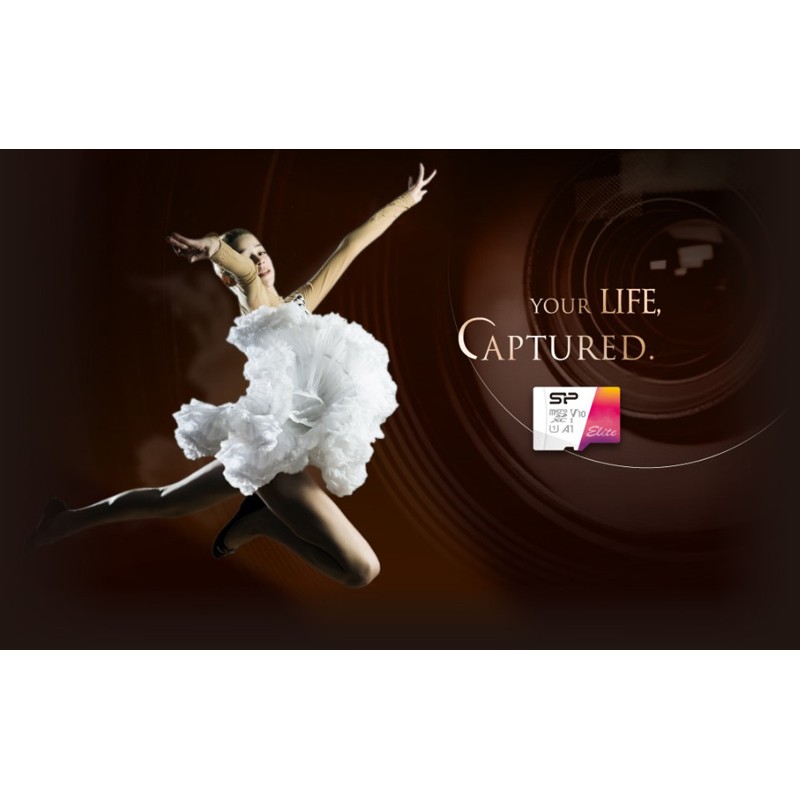 SILICON POWER κάρτα μνήμης microSDXC Elite, 32GB, C10 UHS-I U1 A1 V10