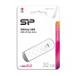 SILICON POWER USB Flash Ultima U03, 32GB, USB 2.0, λευκό