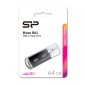 SILICON POWER USB Flash Drive Blaze B02, 64GB, USB 3.2, μαύρο