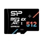 SILICON POWER κάρτα μνήμης microSDXC Express Hypera, 512GB, PCIe Gen 3x1, C10 UHS-I U3 A1 V30