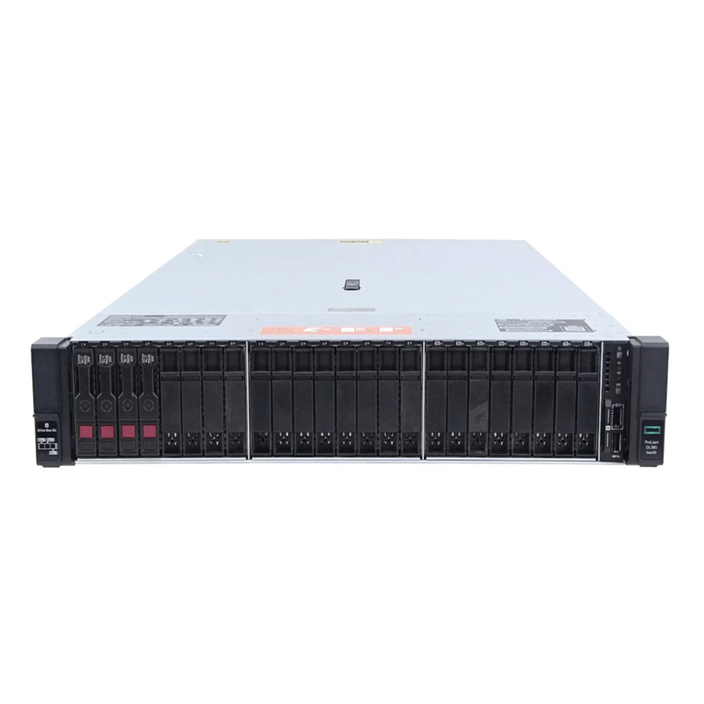 HP Server DL380 G10, 2x GOLD-6138 20CORE, 32GB, 2x PSU 800W, P408i-Α, 24x 2.5" + 2x 2.5", REF SQ
