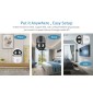 SECTEC smart IP κάμερα ST-891-2MTY με ανίχνευση κίνηση, Tuya, 2MP, 1080p