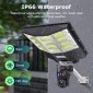 SECTEC smart ηλιακή κάμερα ST-LC598-EU με προβολέα, dual lens, 3MP, 4G, SD, PTZ, IP66