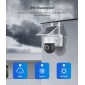 SECTEC smart ηλιακή κάμερα ST-S517C-3M, 3MP, PIR, PTZ, cloud/micro SD