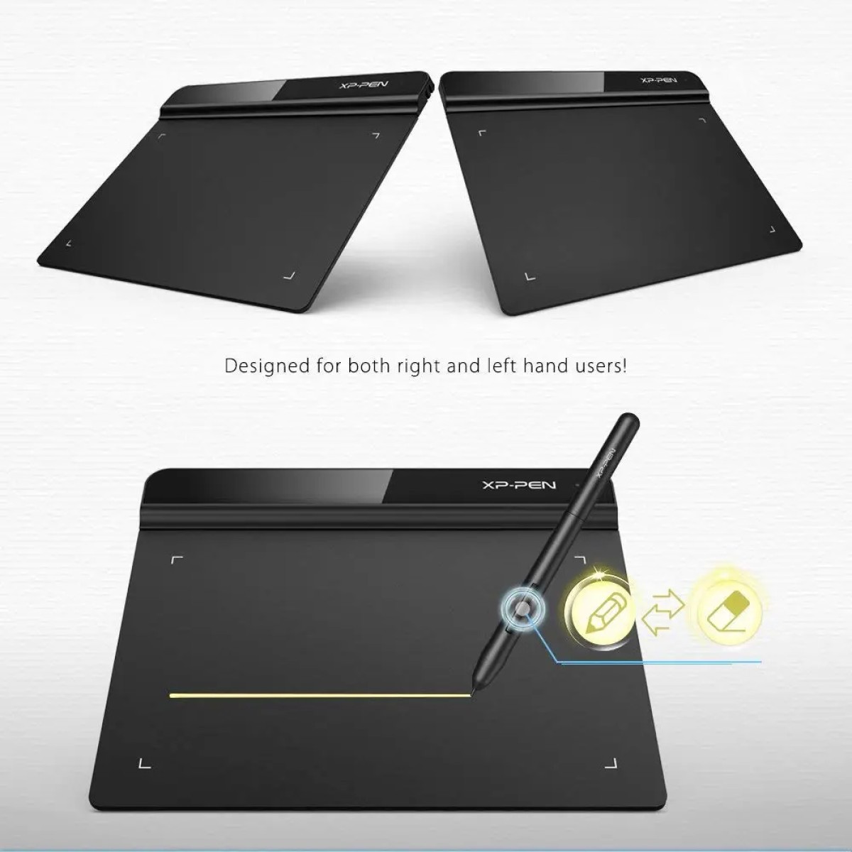 XP-PEN ταμπλέτα σχεδίασης με γραφίδα Star G640, 152.4x101.6mm, μαύρο
