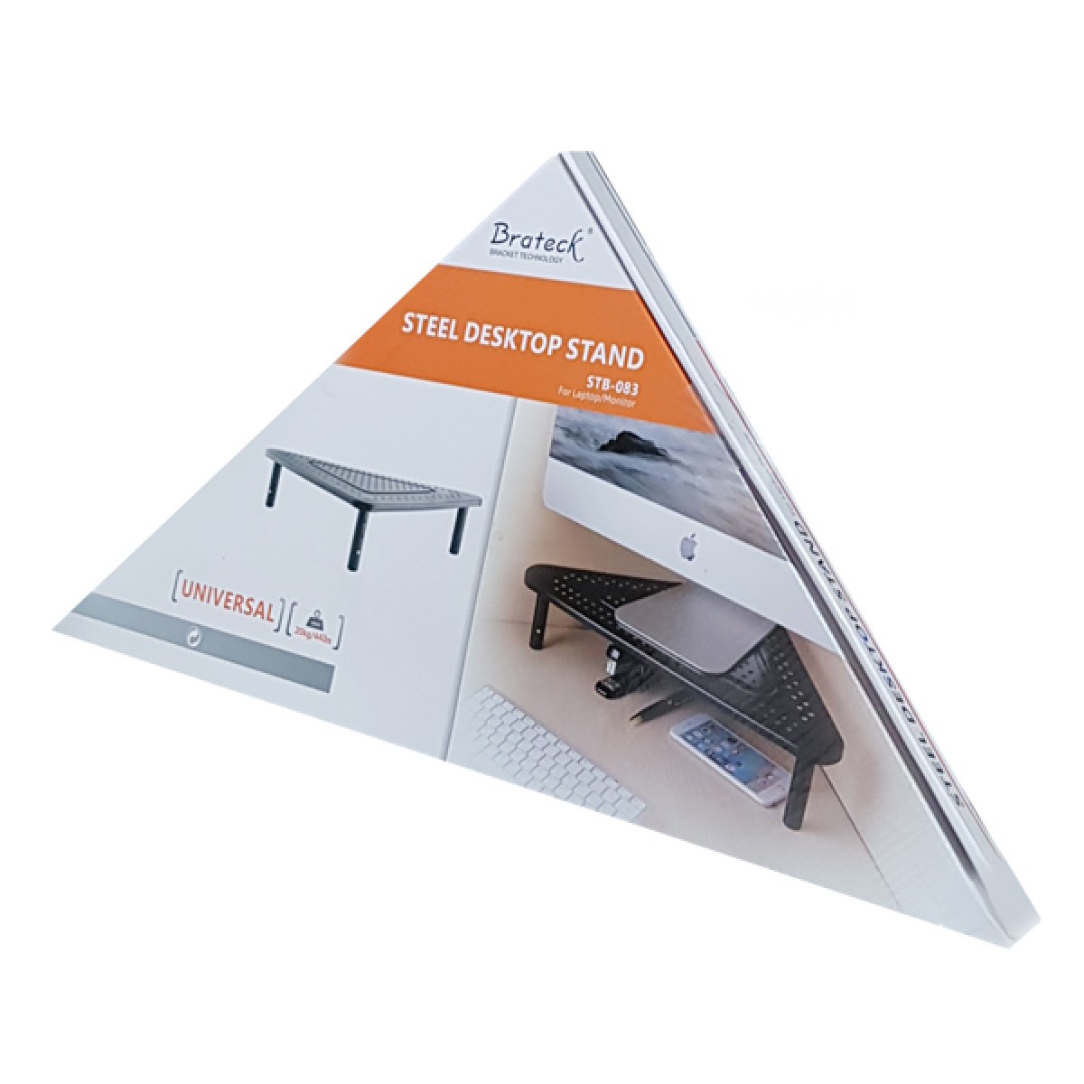BRATECK επιτραπέζια βάση STB-083 για οθόνη 13"-32" & laptop, έως 20kg