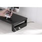BRATECK επιτραπέζια βάση για οθόνη/laptop STB-118 με 3x USB θύρες, 17-32", έως 20kg, μαύρη