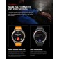 ZEBLAZE smartwatch Stratos 4 με φακό, heart rate, 1.43" AMOLED, GPS, 5 ΑΤΜ, MIL-STD-810H, μαύρο