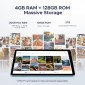 DOOGEE tablet Tab A9 Pro με πληκτρολόγιο/ποντίκι/στυλό αφής/θήκη, 10.1", 4/128GB, Android 15, 6580mAh, γκρι