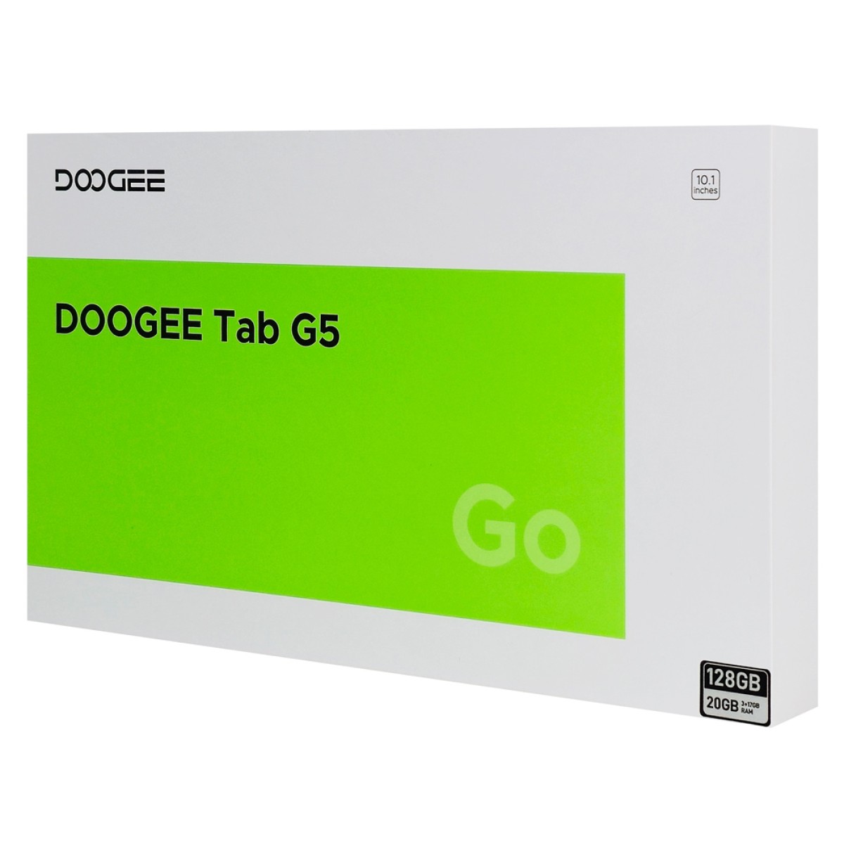 DOOGEE tablet Tab G5, 10.1", 3/128GB, 4G, Android 16, 7500mAh, μαύρο
