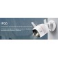TP-LINK smart camera Tapo-C320WS, 2K QHD, outdoor, two-way audio, V. 1.0
