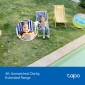 TP-LINK smart camera Tapo C560WS, 4K, IP66, Wi-Fi 6, two-way audio, Ver. 1.0